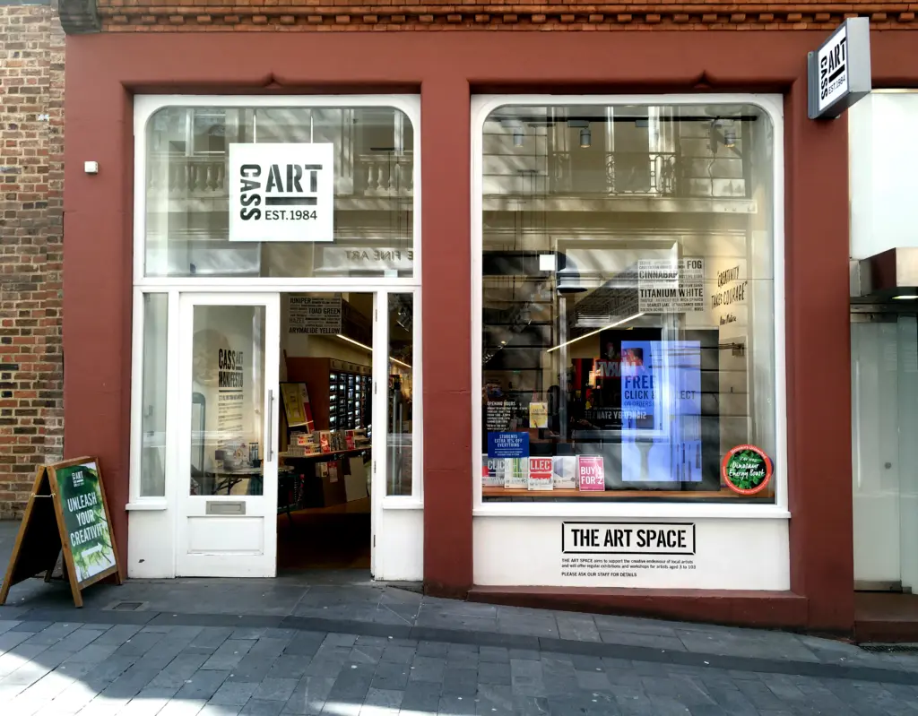 The Cass Art shop in Liverpool