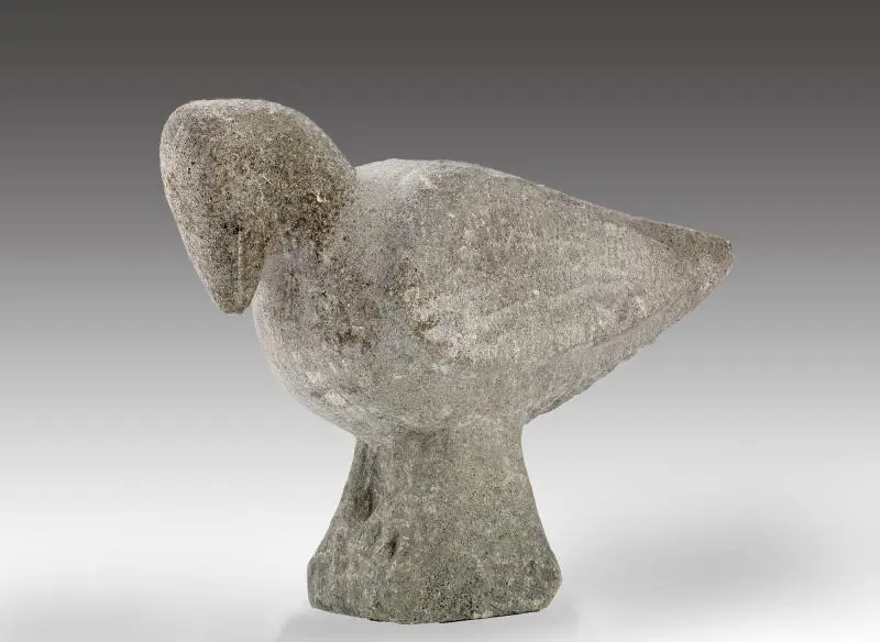 William Edmondson, Bird, carved limestone, around 1937.