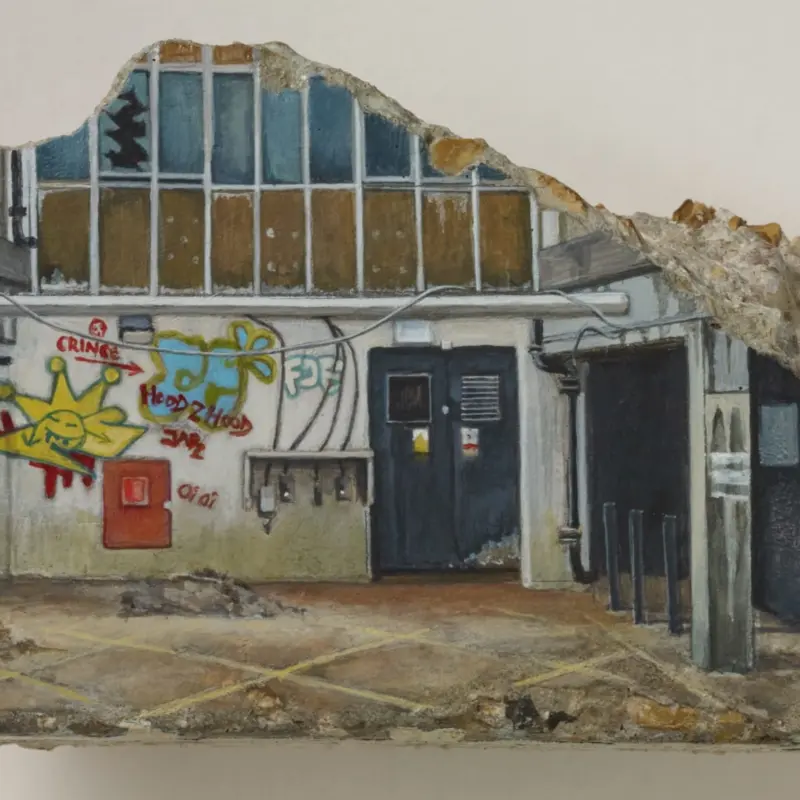 On Concrete Remnants of London's Aylesbury Estate, Harriet Mena Hill Preserves a Community