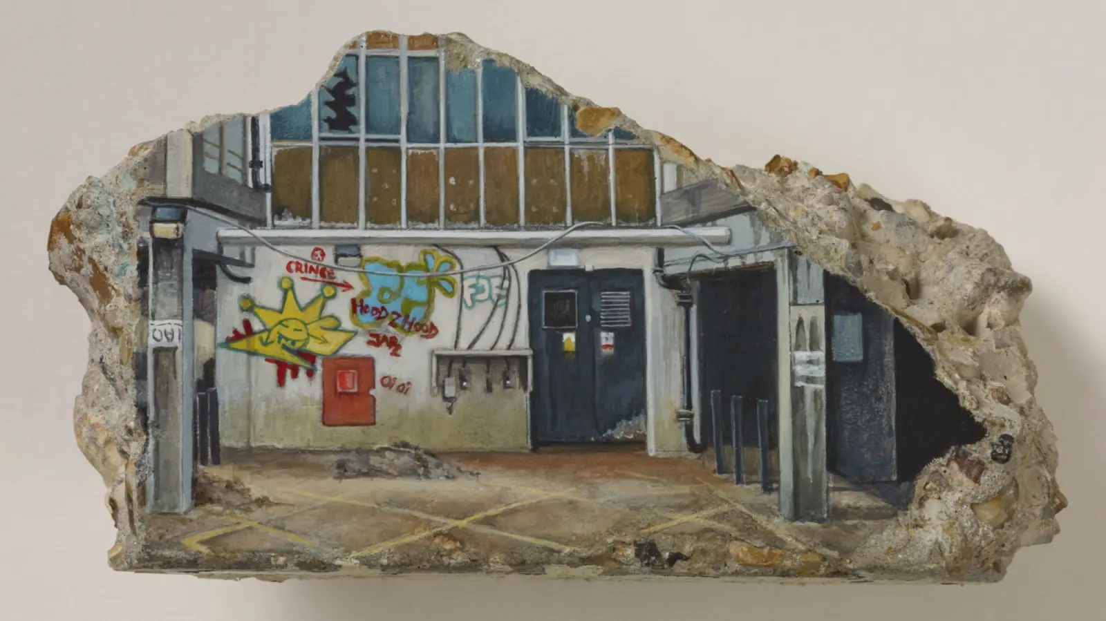 On Concrete Remnants of London's Aylesbury Estate, Harriet Mena Hill Preserves a Community